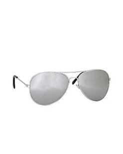 Mirrored Aviator Sunglasses