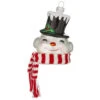 Snowman Head Ornament