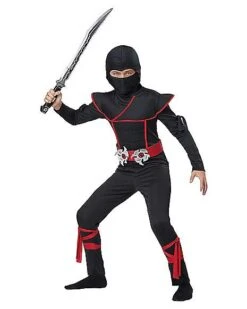 Kids Stealth Ninja Costume -Christmas Central 01133735 b