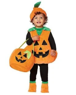 Baby Lil' Pumpkin Costume 6 Baby Lil' Pumpkin Costume -Christmas Central 01135631 a