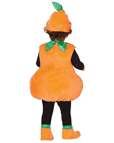 Baby Lil' Pumpkin Costume 2 Baby Lil' Pumpkin Costume - Image 2