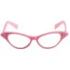 '50s Pink Rhinestone Glasses