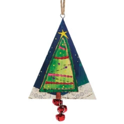 Santa Tin Ornament -Christmas Central 011377 Santa Tin Ornament 3 20977.1659013878