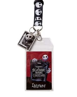 Nightmare Before Christmas Lanyard -Christmas Central 01163302 c