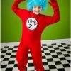 Kids Thing 1 And Thing 2 One Piece Costume - Dr. Seuss
