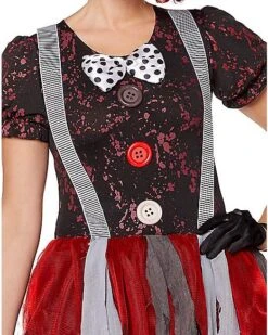 Adult Horror Clown Costume -Christmas Central 01264753 d
