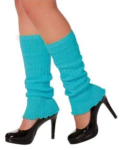 Neon Green Leg Warmers -Christmas Central 01268416 a