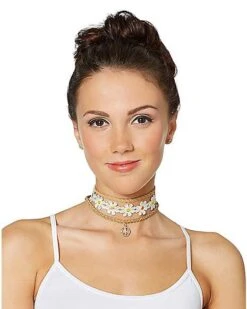 Hippie Choker Necklace Set -Christmas Central 01268556 b