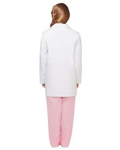 Kids Pink Doctor Costume -Christmas Central 01272970 c
