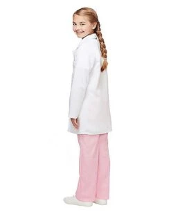 Kids Pink Doctor Costume -Christmas Central 01272970 d