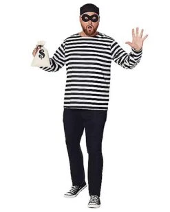 Adult Burglar Costume -Christmas Central 01297035 a