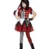 Kids Horror Harlequin Costume