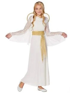 Kids Lace Angel Costume