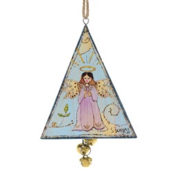 Angel Tin Ornament -Christmas Central 013240 Angel Tin Ornament 3 82887.1659013882