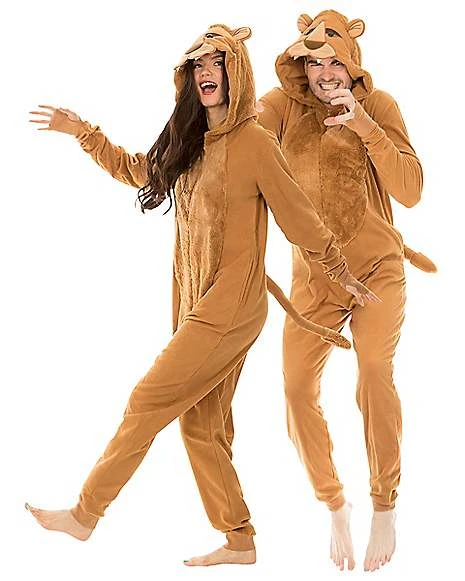 Adult Lion Union Suit 1 Adult Lion Union Suit