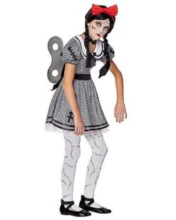 Kids Wind-Up Doll Costume 6 Kids Wind-Up Doll Costume -Christmas Central 01346238 c