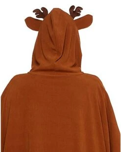 Adult Faux Fur Deer Poncho -Christmas Central 01358878 c