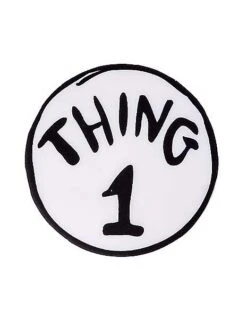 Adult Thing 1 And Thing 2 Romper Costume - Dr. Seuss -Christmas Central 01360056 b