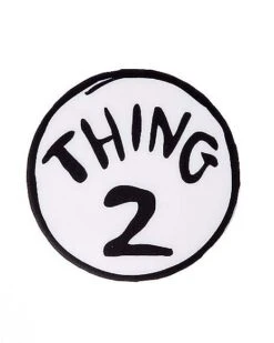 Adult Thing 1 And Thing 2 Romper Costume - Dr. Seuss -Christmas Central 01360056 c