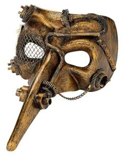 Steampunk Plague Doctor Half Mask -Christmas Central 01361815 c