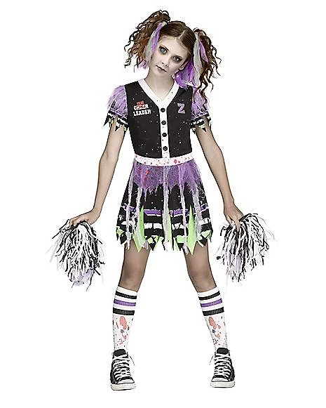 Kids Zombie Fear Leader Costume 1 Kids Zombie Fear Leader Costume