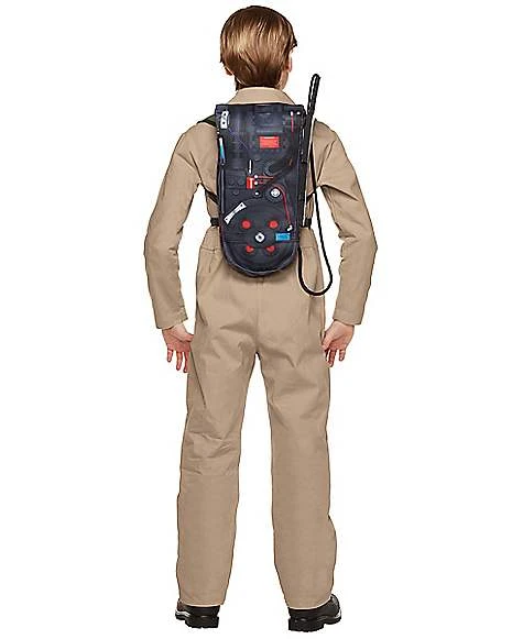 Kids Ghostbusters Boys One Piece Costume With Proton Pack - Ghostbuste 2 Kids Ghostbusters Boys One Piece Costume With Proton Pack - Ghostbuste - Image 2