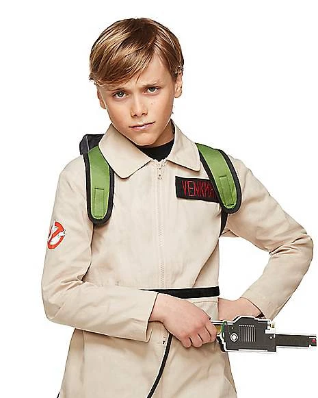 Kids Ghostbusters Boys One Piece Costume With Proton Pack - Ghostbuste 3 Kids Ghostbusters Boys One Piece Costume With Proton Pack - Ghostbuste - Image 3