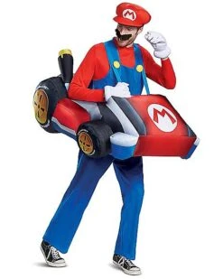 Adult Mario Kart Inflatable Costume - Mario Kart -Christmas Central 01394063 d