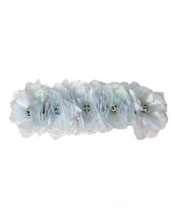 Holographic Skeleton Flower Crown