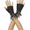 Purple Velvet Witch Gloves - Deluxe