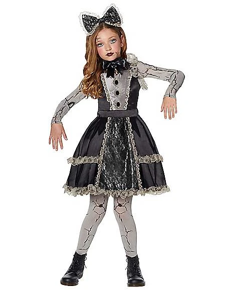 Kids Broken Doll Costume - The Signature Collection 1 Kids Broken Doll Costume - The Signature Collection