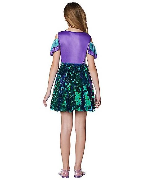 Kids Mermaid Dress 2 Kids Mermaid Dress - Image 2