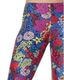 Adult Flower Bell Bottom Pants 5 Adult Flower Bell Bottom Pants -Christmas Central 01425362 c