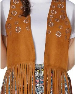 Fringed Hippie Vest -Christmas Central 01425743 b
