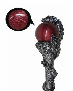 Medieval Dragon Staff -Christmas Central 01427459 c