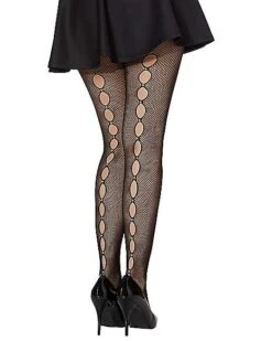 Seamless Rhinestone Tights -Christmas Central 01427657 b
