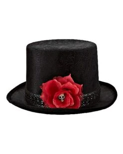Sugar Skull Top Hat -Christmas Central 01433754 d
