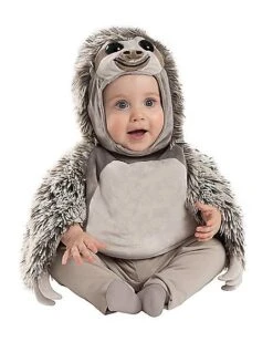 Baby Faux Fur Sloth Costume