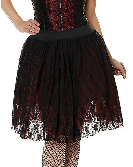 Victorian Vampire Layered Skirt 1 Victorian Vampire Layered Skirt