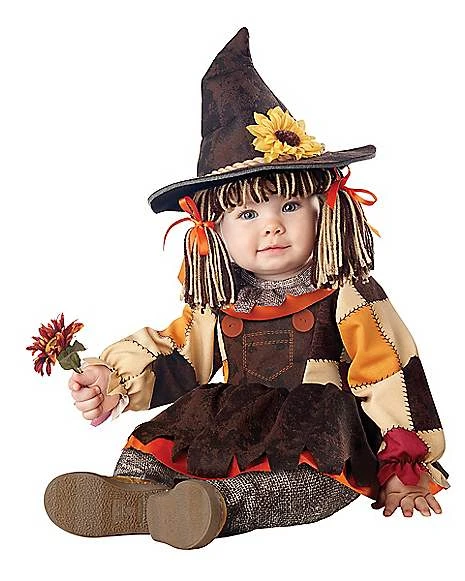 Baby Pumpkin Patch Scarecrow Costume 1 Baby Pumpkin Patch Scarecrow Costume