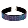 Ombre Rhinestone Choker Necklace