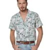Hopper Button Down Shirt - Stranger Things
