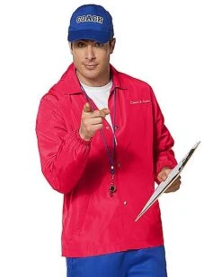 Adult Sports Coach Costume -Christmas Central 01451871 c