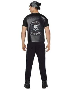 Adult Biker Vest -Christmas Central 01455161 e