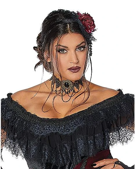 Adult Victorian Vampiress Costume - The Signature Collection 2 Adult Victorian Vampiress Costume - The Signature Collection - Image 2