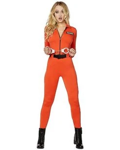 Adult Prisoner Catsuit Costume