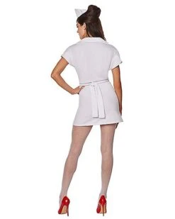 Adult Classic Nurse Costume -Christmas Central 01466630 c
