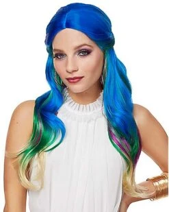 Multi-Color Curly Wig