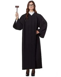 Adult Judge Robe Costume -Christmas Central 01469659 c