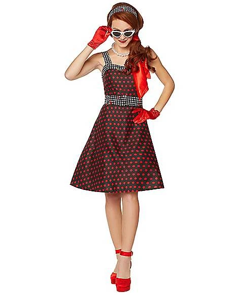 Adult Female 1950s Costume 1 Adult Female 1950s Costume